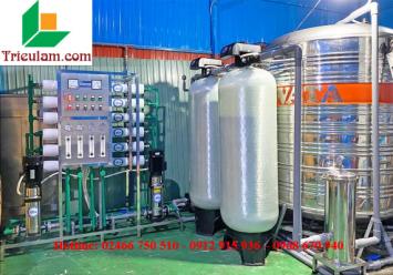 Lắp đặt hệ thống máy lọc nước tinh khiết RO công nghiệp công suất lớn khách sạn tại Hồ Chí Minh